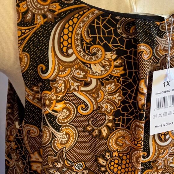 Maxi dress in size 1X by SEVEN ISLANDS NWT - Picture 10 of 13